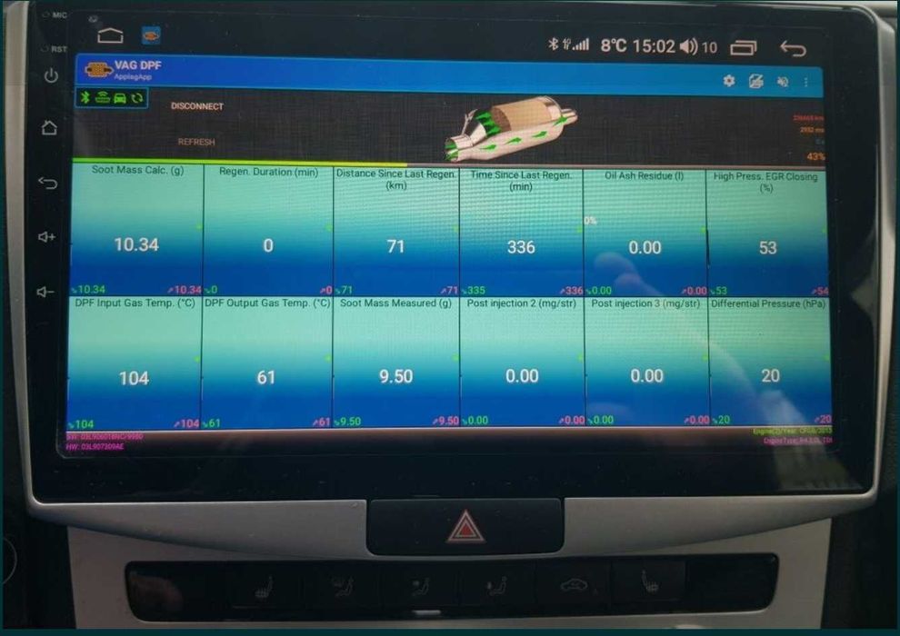 Navigatie 10 inch ANDROID dedicata VW Passat B6 si B7 GPS BT Wi-Fi