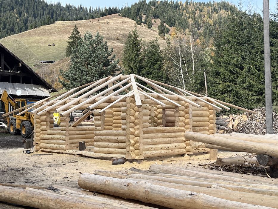 Foisoare din lemn rotund