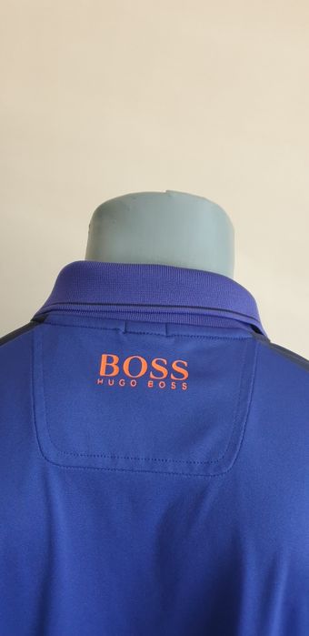 Hugo Boss 3/4 Zip Performance Stretch /  L ОРИГИНАЛ! Мъжка Тениска