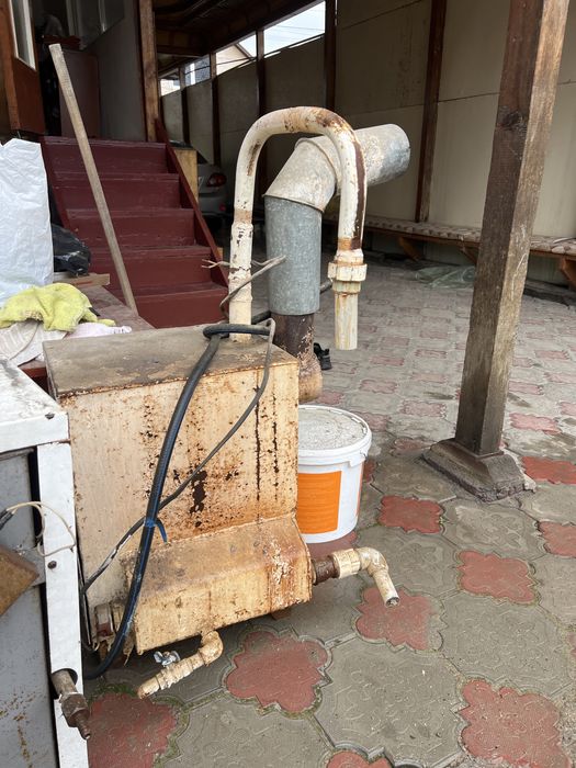 Газовая печь напольная