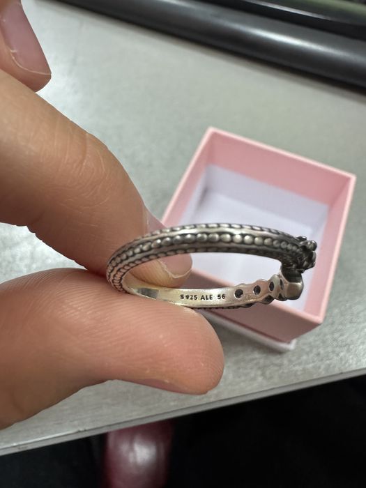 PANDORA кольцо дракон