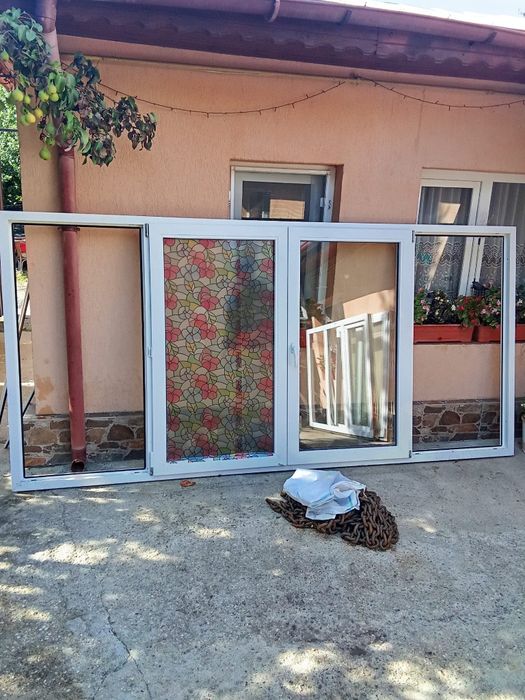 Geam termopan profil PVC ieftin