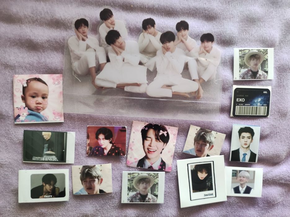 BTS Standee & Stickere Kpop Exo