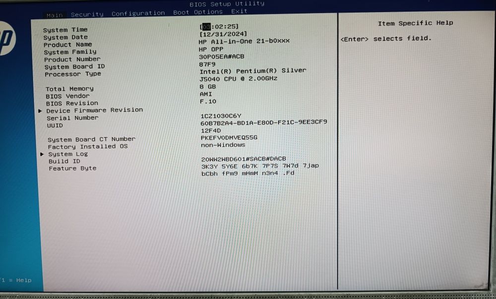 Матрица от моноблока HP