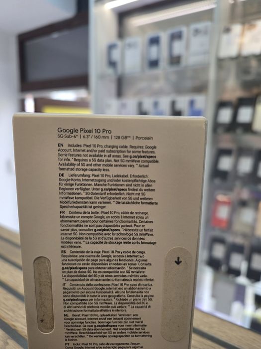 Google Pixel 10 Pro 128GB. 16GB RAM. Sigilat !! Porcelain