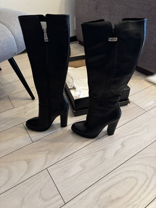 Cizme inalte piele Ana Cori