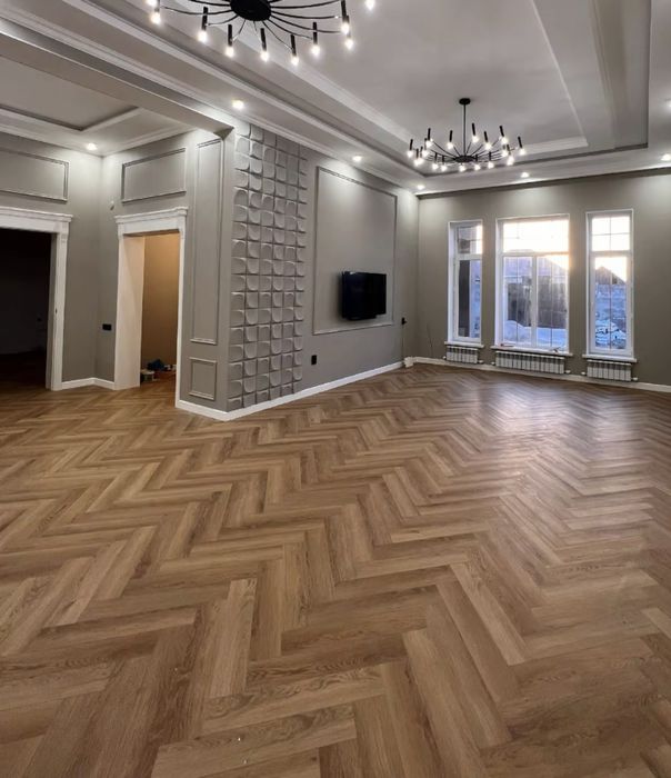 Поклейка обоев качественно