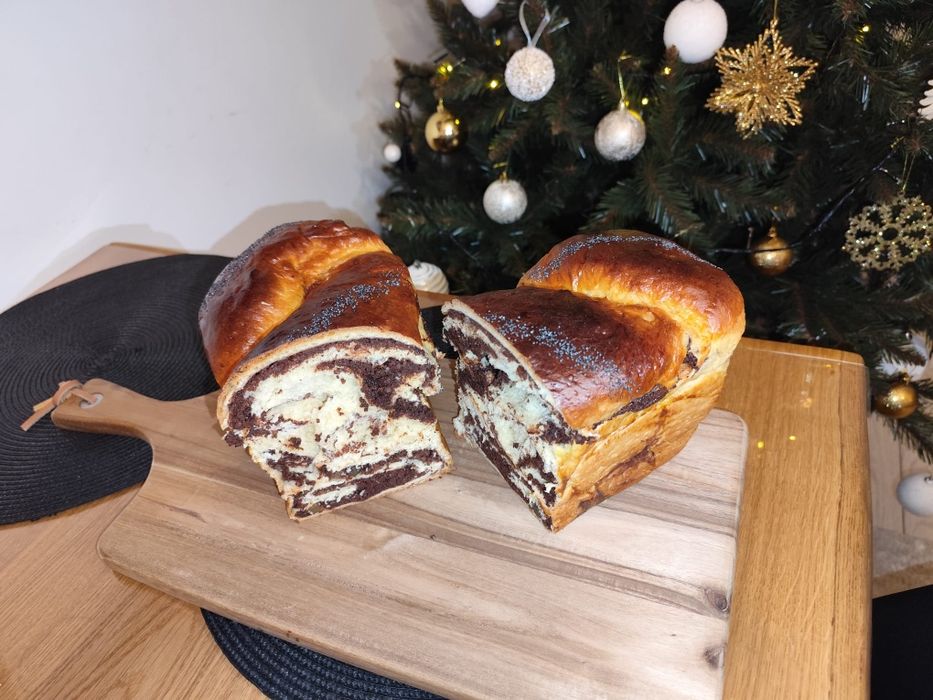 Cozonaci cu aluat oparit