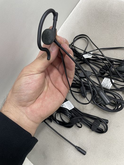 Motorola Ratsiyalari uchun Naushnik Orginali