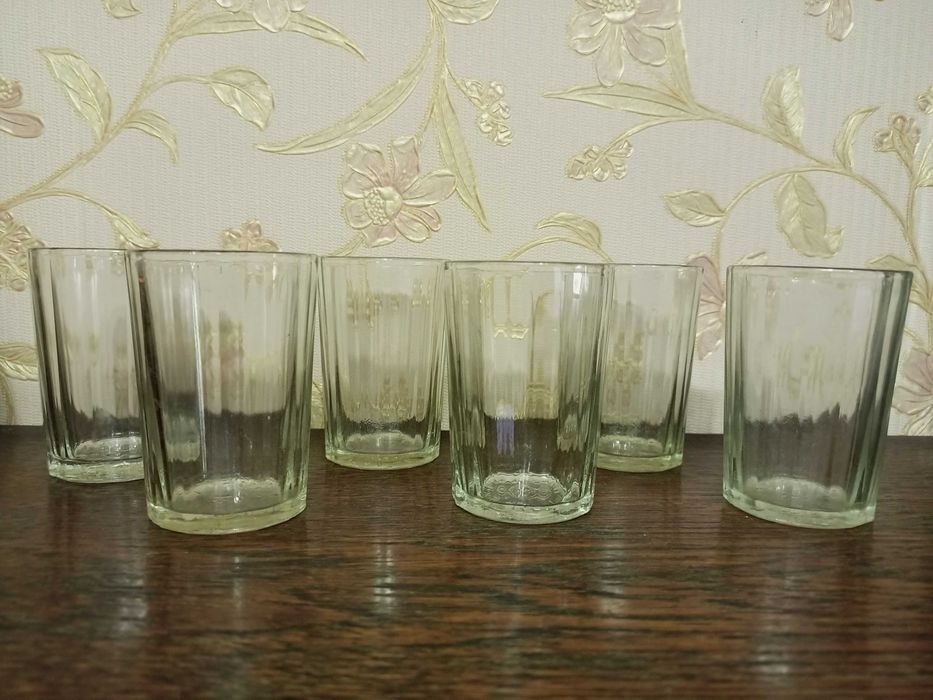 граненые рюмки 6 штук