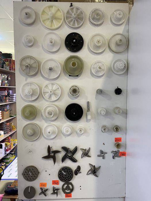 Шестеренки на мясорубки