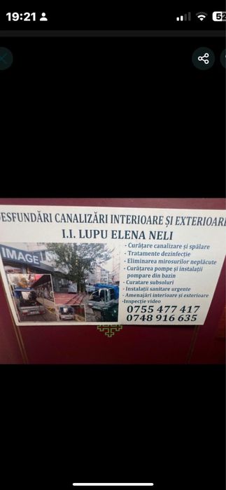 Desfundări canalizări