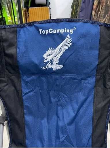 Кресло складное TopCamping с орлом – ваш комфортный отдых на природе!