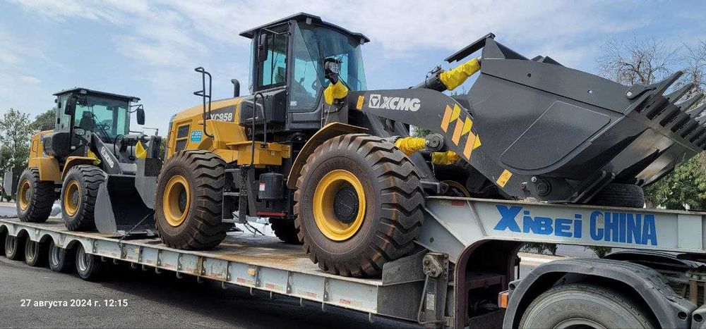 Погрузчики XCMG  (LW500FN-3м3. ZL50GN-3м3.XC958-3.2m3.XC958-3.5m3.)