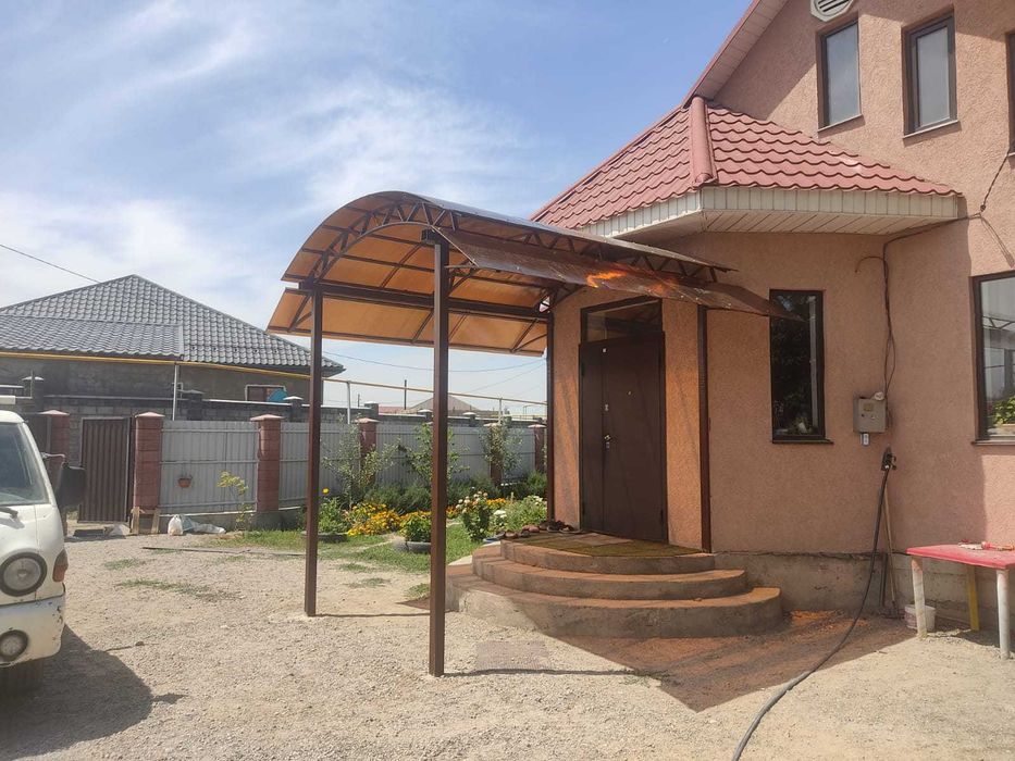 Навесы из поликарбоната любых размеров от 4-8 рабочих дней