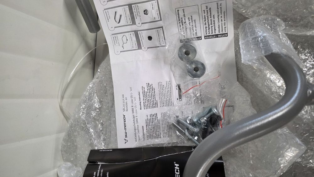 Crashbar superior nou BMW R1200GS 2004 2007 SW-MOTECH