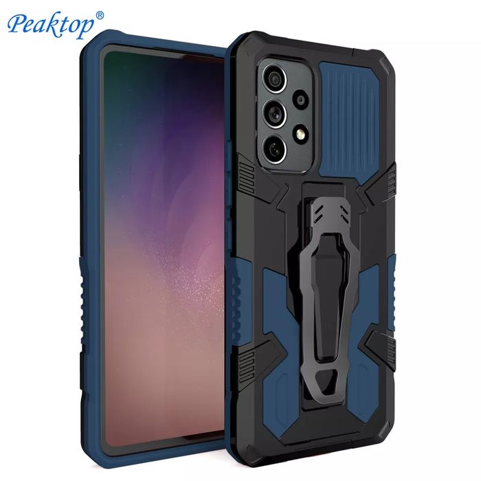 Samsung Galaxy A34 A14 A53 A33 A03 / WARRIOR кейс гръб със стойка