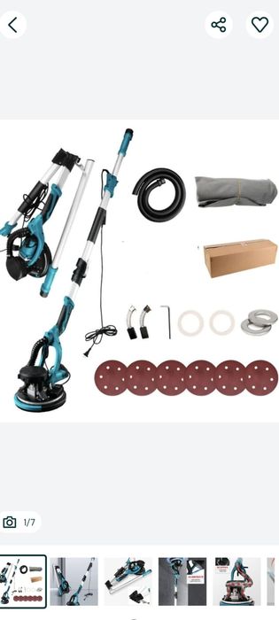 Шлифмашинка для стен и потолка. Жираф