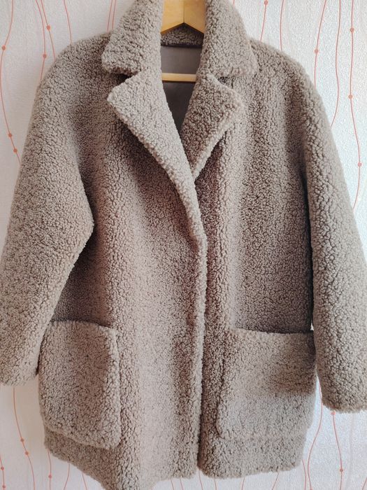 Шубка Тедди, цвет Кемел