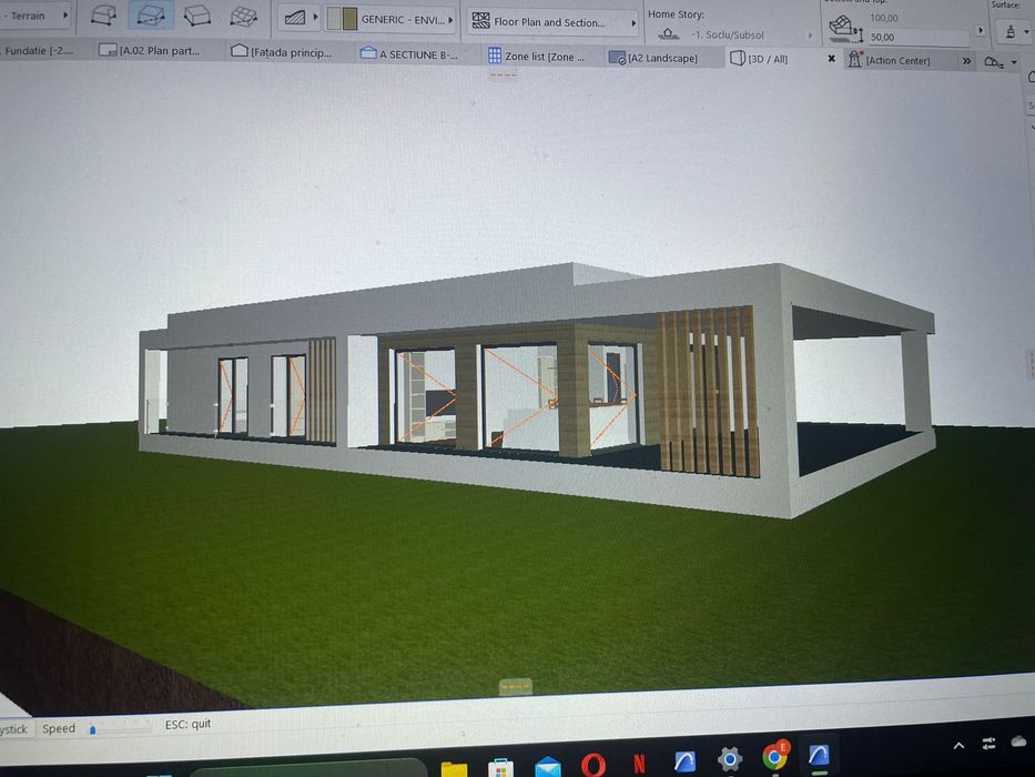Loc de casa zona linistita + cabana bonus