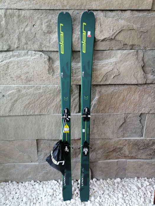 Schiuri ski tura Elan Lynx 82 UL+legaturi Atk Rts 12+piei Nou!178 cm