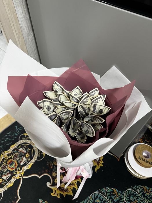 Букеты из долларов мыльных роз открытки тюльпаны