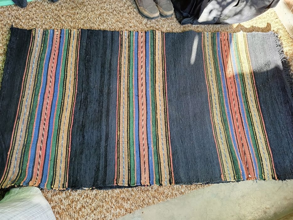 Вълнена и памучна черга