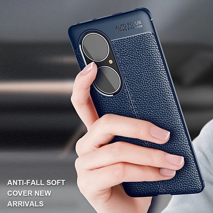 Huawei P60 Pro / P50 Pro / Лукс кейс гръб кожена шарка