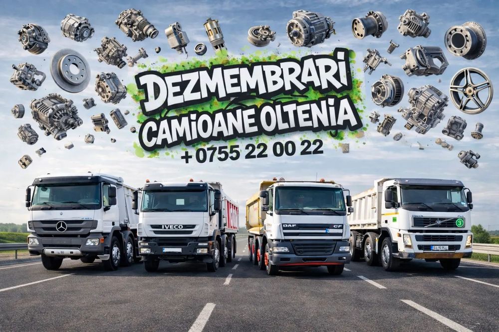 DEZMEMBREZ TRAKKER 8x4 Mercedes Actros , DAF , Renault , Volvo , Iveco