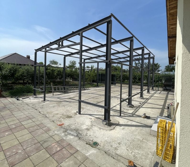 Vand structura metalica 7x15x4h