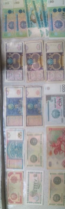 Денежные знаки Узбекистана