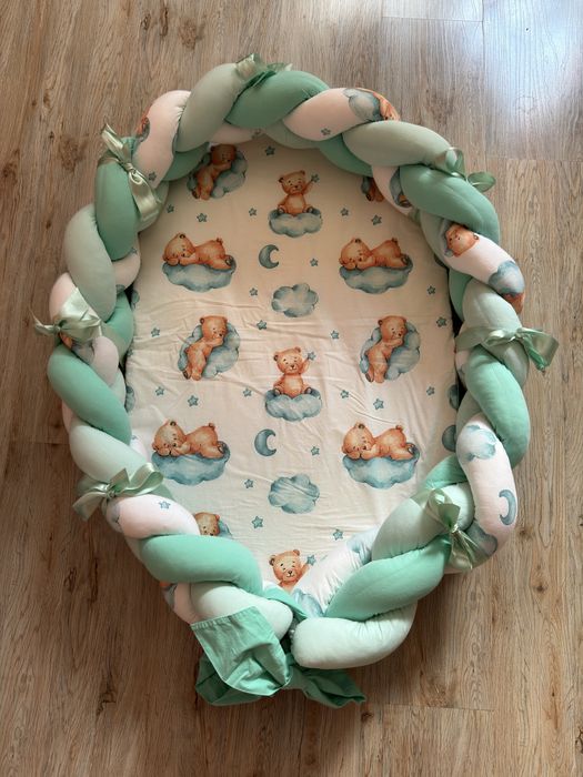 Бебешко гнездо/обиколник 3в1