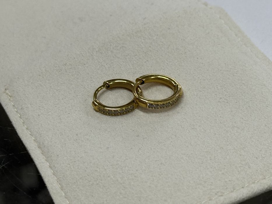 Дамски кръгли обеци