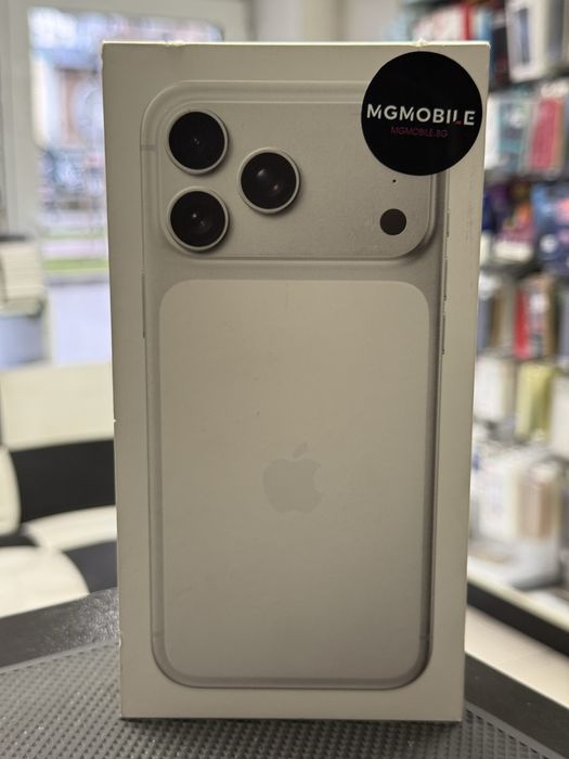 Apple iPhone 17 Pro Max,Silver,256GB *ЧистоНов*2г Гаранция*