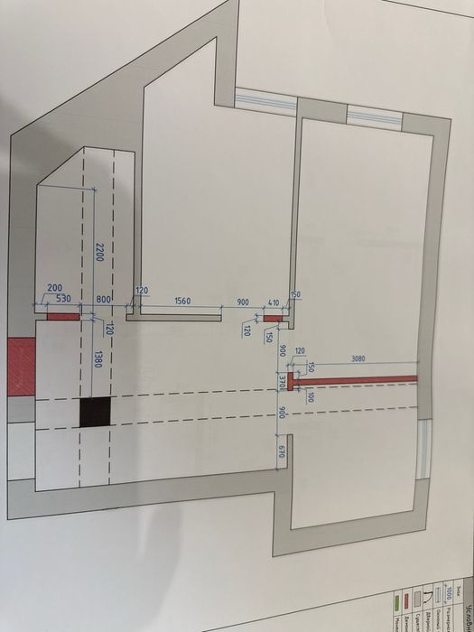 Яккасарой шота руставелида 70 м2 ли 2 хона  без риэлтор 78000$