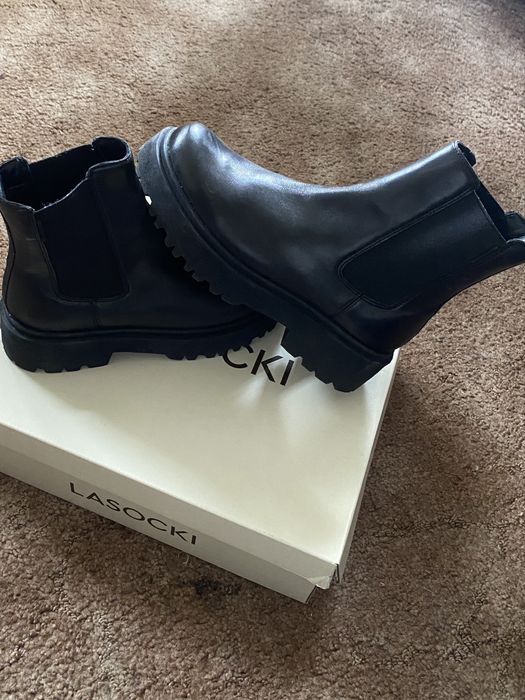 Ghete damă piele naturală Lasocki