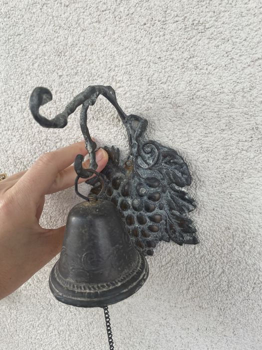 Ретро антика звънец за стена