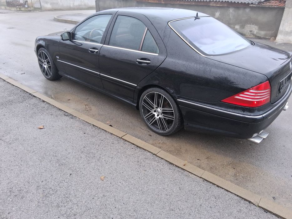 Мерцедес W220 на части!