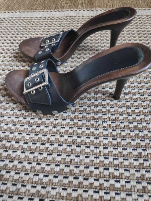 Дамски кожени сандали 37 номер