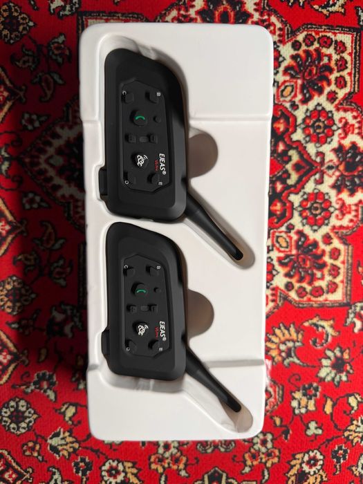 Intercom Moto EJEAS V6 Pro+ Set Dublu 2 Casi Bluetooth