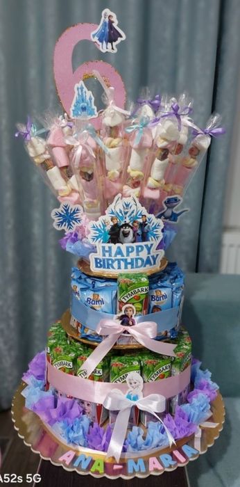 Tort din dulciuri pt gradinita/școală