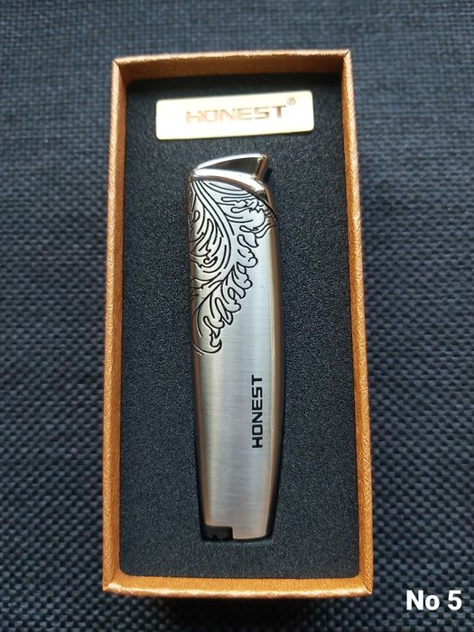 Луксозна запалка HONEST с подаръчна кутия 5 цвята