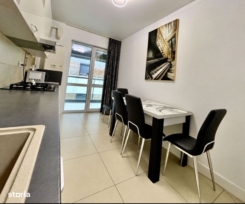 Apartament elegant cu 2 camere  Pipera, în spatele Porche, 675 eur/lun