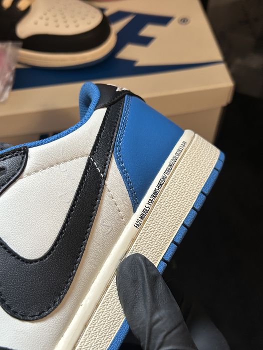 jordan 1 low fragment blue travis