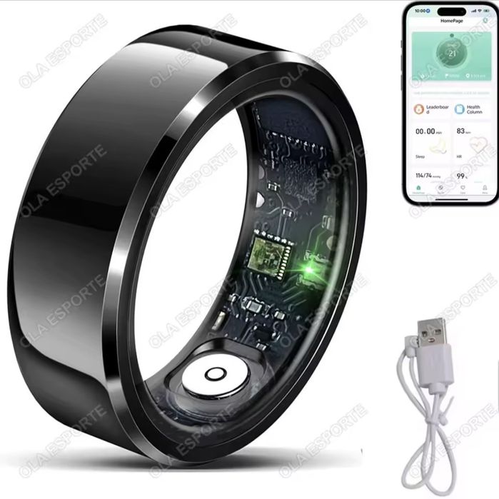 Health Smart Ring, Смарт Пръстен,  контрол над здраве, спорт и сън.