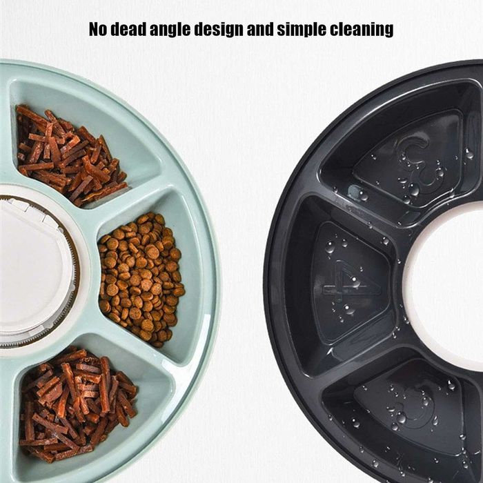 Автоматичена хранилка за дребни породи кучета или котки, 6 отделения