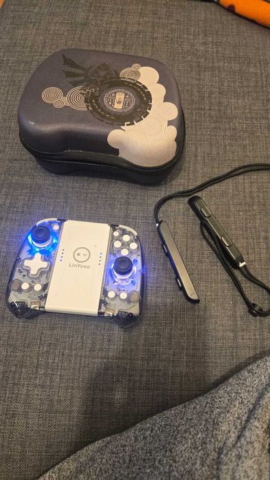 Joy-con/Joy-pad/controller pro Nintendo Switch 1 sau 2 + straps + husa