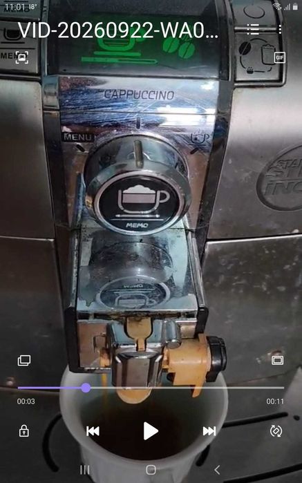 Saeco boabe ca 5ani fuctioneazä perfect cänd curge cafea se vede o scurgere usoarä sub cana"cred cä trebuiesc garnituri de etasare schimbate