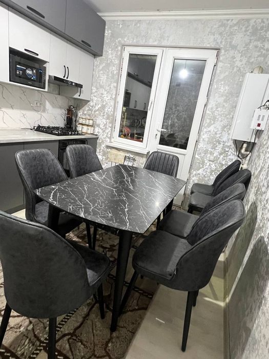 Кухня стол стул. Oshxona uchun stol stul