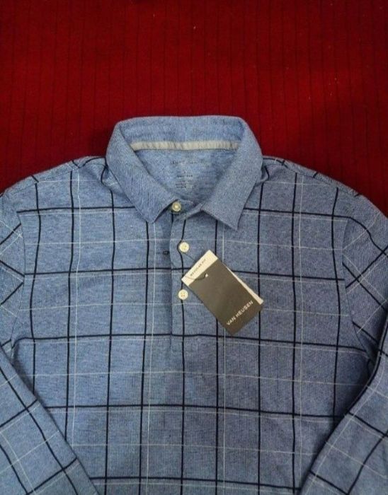 Из США, мужское поло от бренд VAN HEUSEN